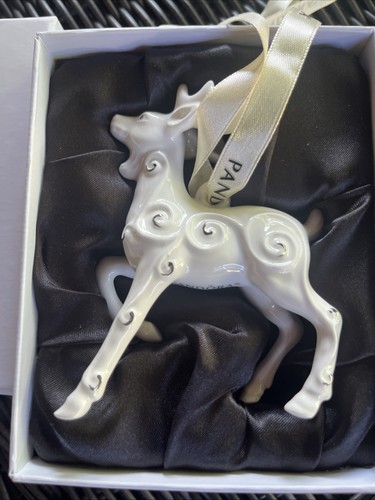 Pandora reindeer ornament 2017 - pandora,