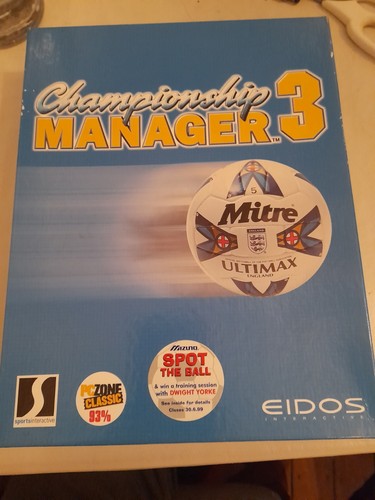 Championship manager big box - manager, 3