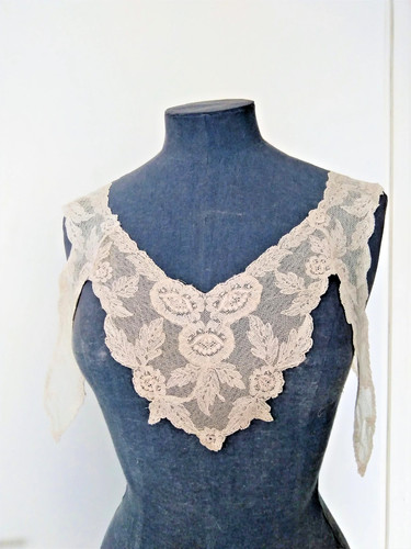 Antique edwardian lace bodice - antique,