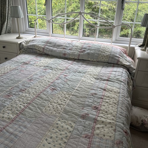 Quilted bedspread - quilted,