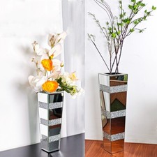 Tall Bling Crystal Floor Vase