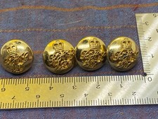 Original British Army Blues & Royals RHG 1st Dragoon Guards Dress Buttons