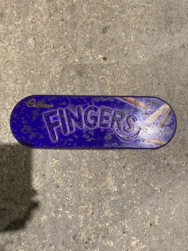 Cadburys chocolate fingers tin - cadburys,