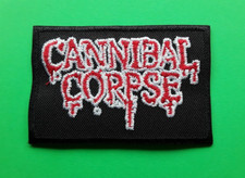 C/ROCK BAND IRON OR SEW ON QUALITY EMBROIDERED PATCH/CANNIBAL CORPSE UK SELLER