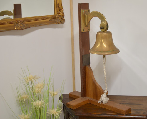 Large brass last orders bell - last,