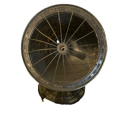 Antique mcm art deco heater - art,