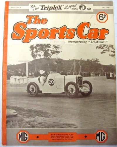 The sports car owners - mg,