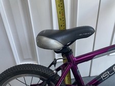 Islabikes Cnoc 14L Unisex First Kids Pedal Bike- Purple, 14” Wheels