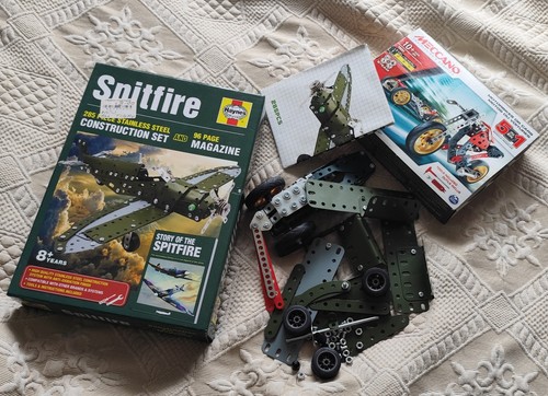 Meccano and haynes - in,
