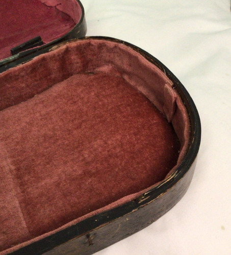 Antique wooden coffin violin - antique,
