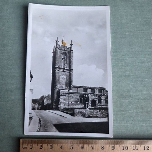 Vintage postcard cerne abbas - vintage,