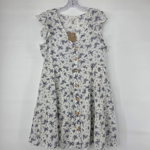 Blu pepper floral tiered - pepper,