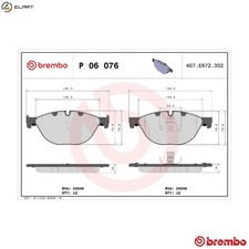 BRAKE PAD SET DISC BRAKE P 06