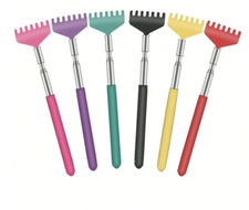 Stainless Steel Back Scratcher 1P Extendable Telescopic Itch Relief Massager NEW