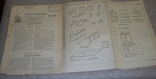 Sectional model buildings - model,