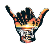 Love and beach hang loose
