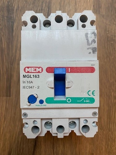Mem mgll163 mccb pole - mem,