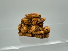 Vintage Hand Carved Resin