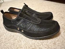 Pavers Women's Leather Black