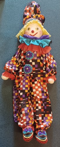 Rare 3ft clown rag - rare,