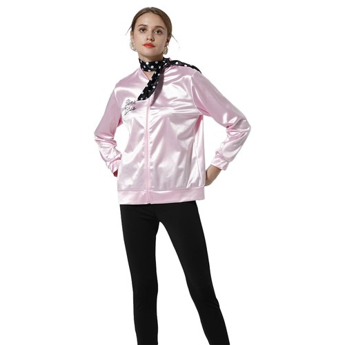Grease pink ladies cosplay - pink,