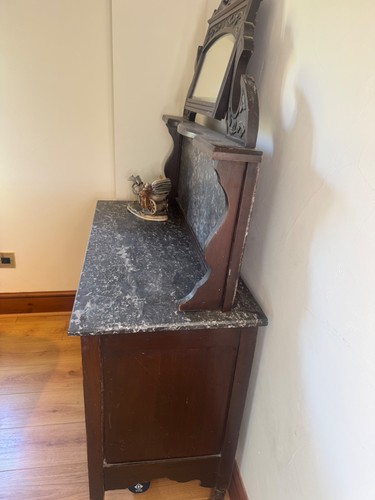 Antique edwardian wash stand - edwardian,
