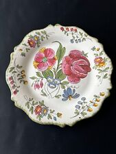 Marseille faience plate widow