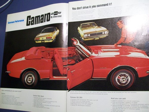 1967 chevy camaro page - camaro, 4-page