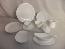 Denby White china - modern tableware, microwave & dishwasher safe - 4D4B  #