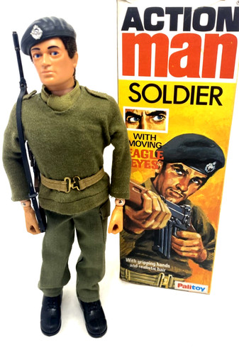 Vintage action man boxed - action,