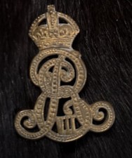 Edward VII Norfolk Imperial Yeomanry Original  Badge Maker JR Gaunt