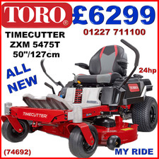 Toro Timecutter MX4275T Zero Turn 107cm Ride On Mower Lawnmower Garden Tractor