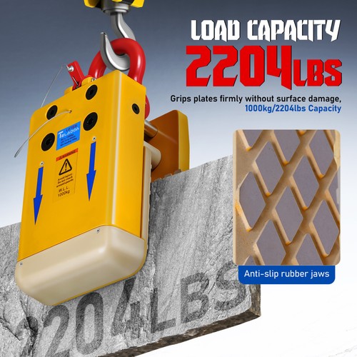 Marble slab lifting - slab, clamp