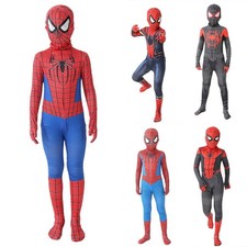 Kids SpiderMan Cosplay Costume