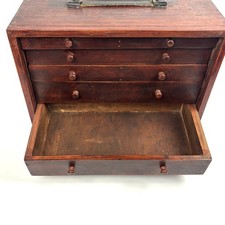 Wooden toolmakers chest - wooden,