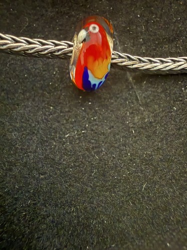 Trollbeads unique macaw - trollbeads,
