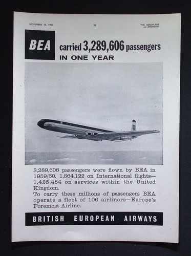 Original 1960 advert british - original,