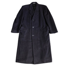 Vintage Cecil Gee London Overcoat Mens 40 Cashmere Trench Peaky Blinders Shelby