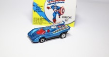 Corgi Juniors Captain America Porsche 917 - Near Mint Original & Free Repro Box
