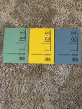 A4 LEDGER BOOK DOUBLE
