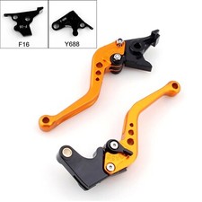 Brake Clutch Levers For Yamaha FZ1 FAIRE/GT FZ6R FZ8 XJ6 FZ6-Fazer/S2 Gold H7