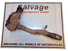 TRIUMPH ROCKET 3 2011 - 2016:EXHAUST COLLECTOR BOX:USED MOTORCYCLE PARTS