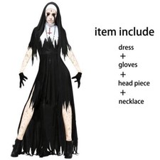 Adult Women Devil's Zombie Nun