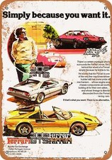 METAL SIGN - 1978 Ferrari 308