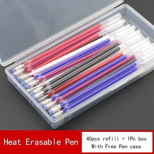 Heat erasable pens with - heat,