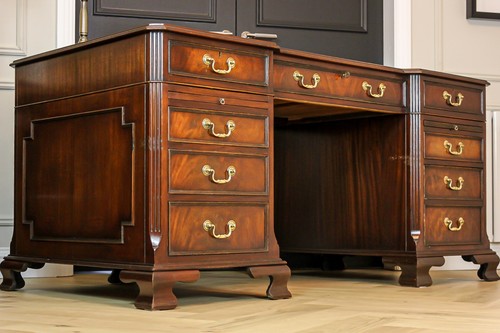 Large antique flame mahogany - large,