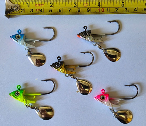 Fishing jig heads - heads, underspin