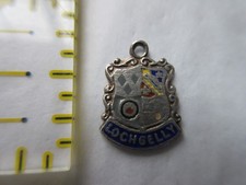Vintage SILVER Charm Enamel