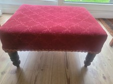 antique footstool, good