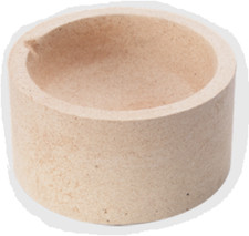 Round Ceramic Crucible Bowl